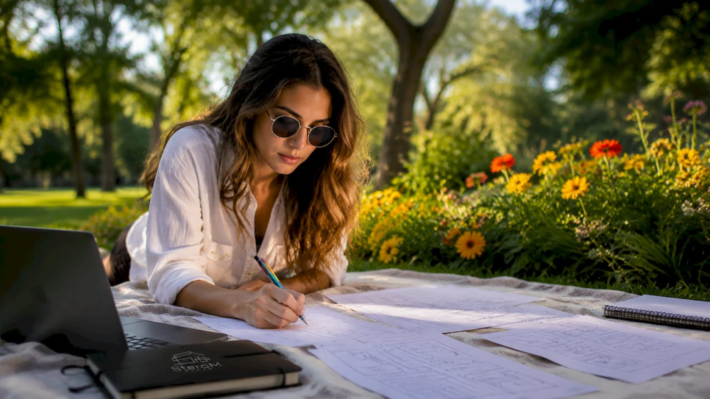 Real estate marketer scripting explainer video storyboard